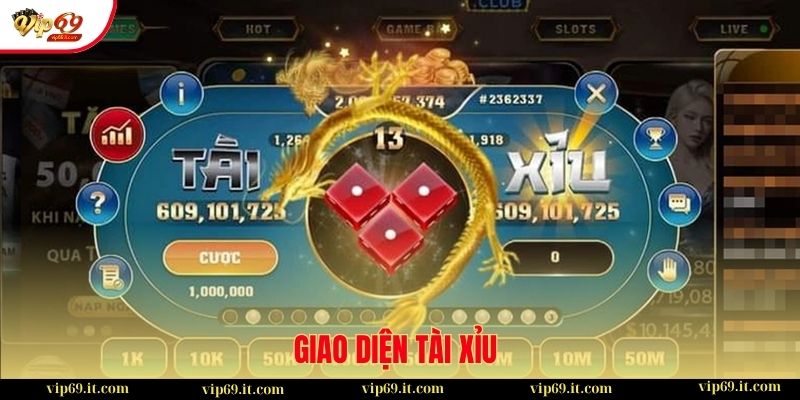 So sánh Tài Xỉu và Xóc Đĩa: Nên chọn trò nào? 1 Giao diện Tài Xỉu trực tuyến dễ dùng, tốc độ chơi nhanh